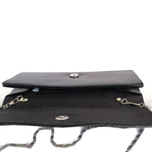 Fashion Simple Vintage Bag Women’s Small Black Handbag Leather Wallet Cross Body