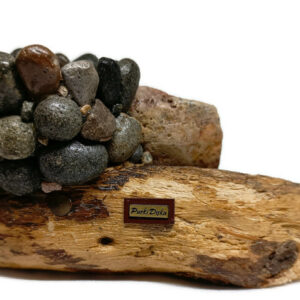 Purkidiska Design Floating driftwood wood & Stones Black Sea sculptural Carved