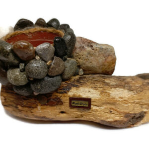 Purkidiska Design Floating driftwood wood & Stones Black Sea sculptural Carved