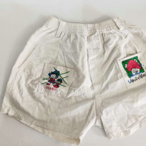 Vintage Boy Kids shorts White Trips Four year Old Teddy Bear Free Shipping