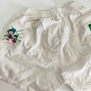 Vintage Boy Kids shorts White Trips Four year Old Teddy Bear Free Shipping