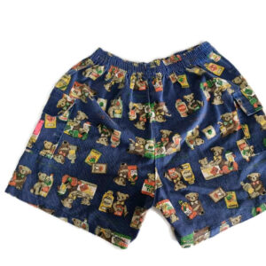 Vintage Boy Kids shorts Trips Four year Old Teddy Bear Free Shipping