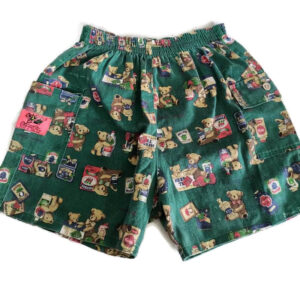 Vintage Boy Kids shorts Trips Four year Old Teddy Bear Free Shipping