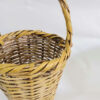 ⁦Vintage Women Storage Handmade Big Basket Primitive straw Woven Wicker⁩ - الصورة ⁦10⁩