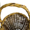 ⁦Vintage Women Storage Handmade Big Basket Primitive straw Woven Wicker⁩ - الصورة ⁦9⁩