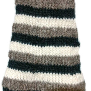 Vintage long Woolen Hat Handmade Woven With Stripes For Warm Girls Free Shipping