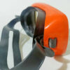 ⁦Vintage Rubber Diving Mask Swimming Goggles Mask Oval Glass Goggle Adjustable⁩ - الصورة ⁦2⁩