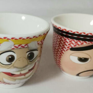 Nestle coffee cups Used with Gulf graphics 3 CUPS Free Shipping