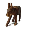 ⁦Vintage Figurine Wooden Donkey Egypt Hand-Carved Home Decor Statue Sculptures⁩ - الصورة ⁦4⁩