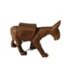 ⁦Vintage Figurine Wooden Donkey Egypt Hand-Carved Home Decor Statue Sculptures⁩ - الصورة ⁦3⁩