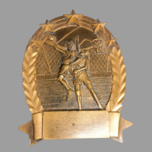 6.25″ Basketball Male Trophy Personalized RESIN TROPHY AWARD ENGRAVING WINNER